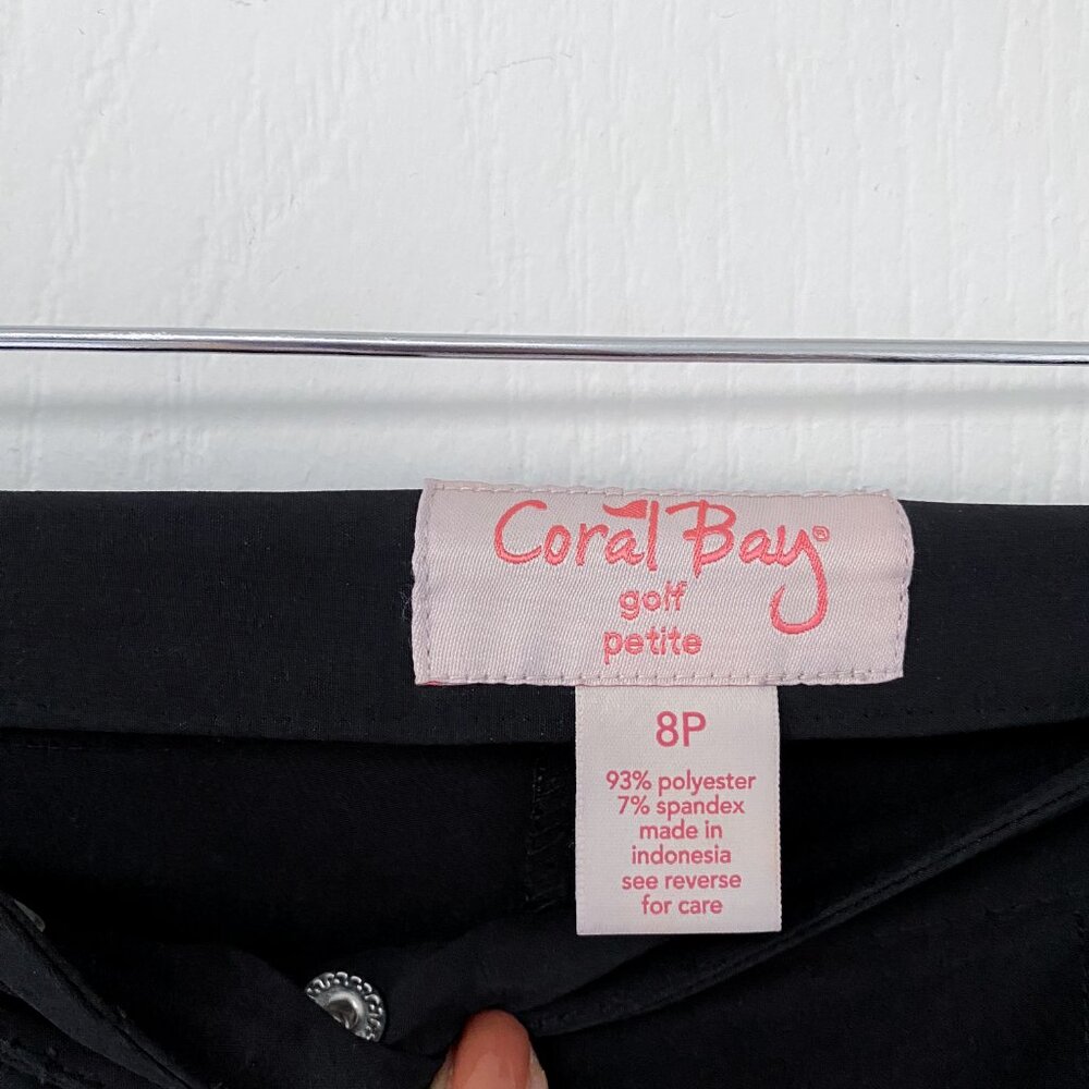 Coral Bay GOLF - Lightweight Active Sport Capri Pants - 8 Petite - Picture 5 of 11